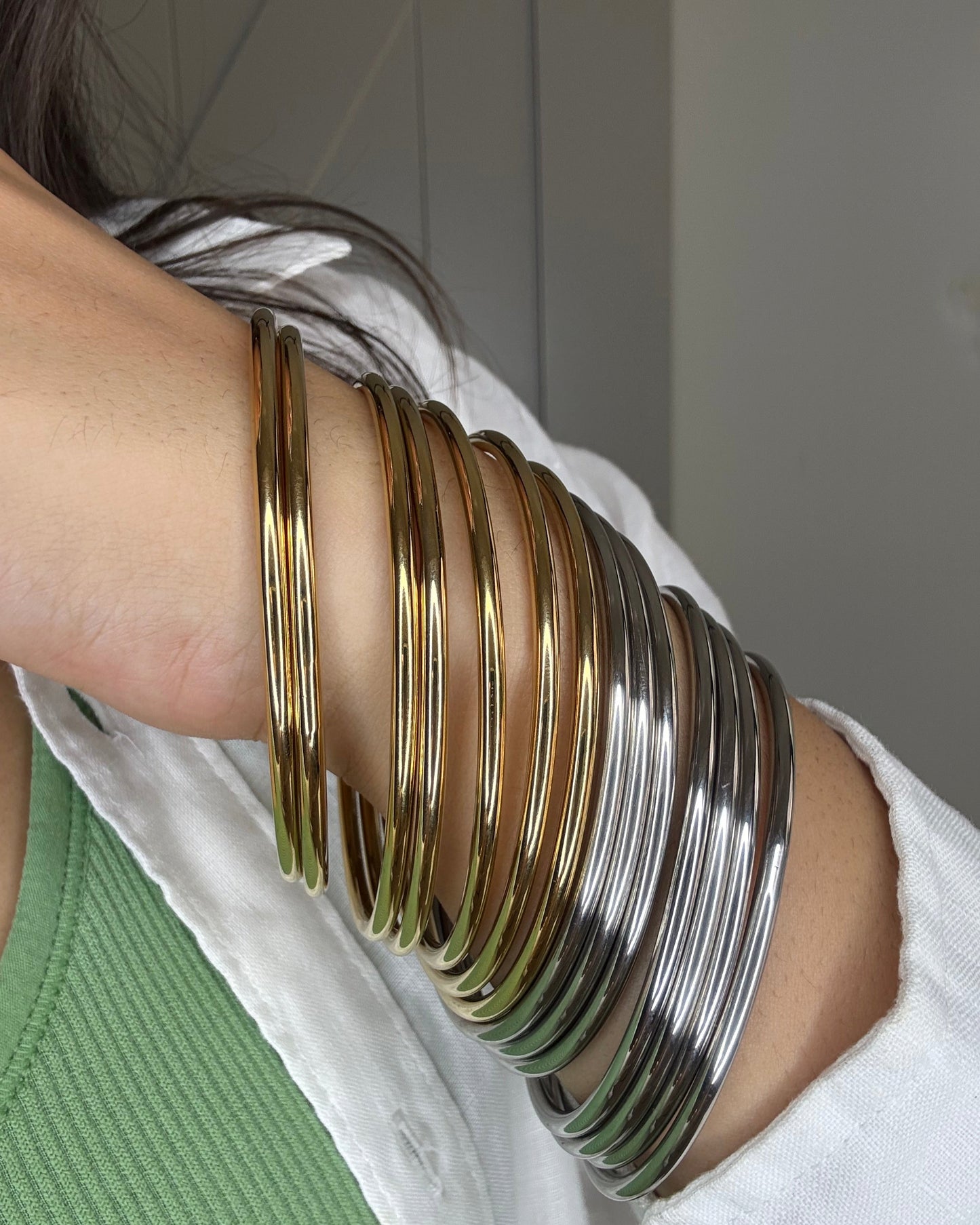 Merit bangle Plata